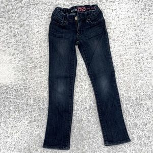 Girls Size 7 Slim GapKids Jeans - Blue, Slim Fit, 1969